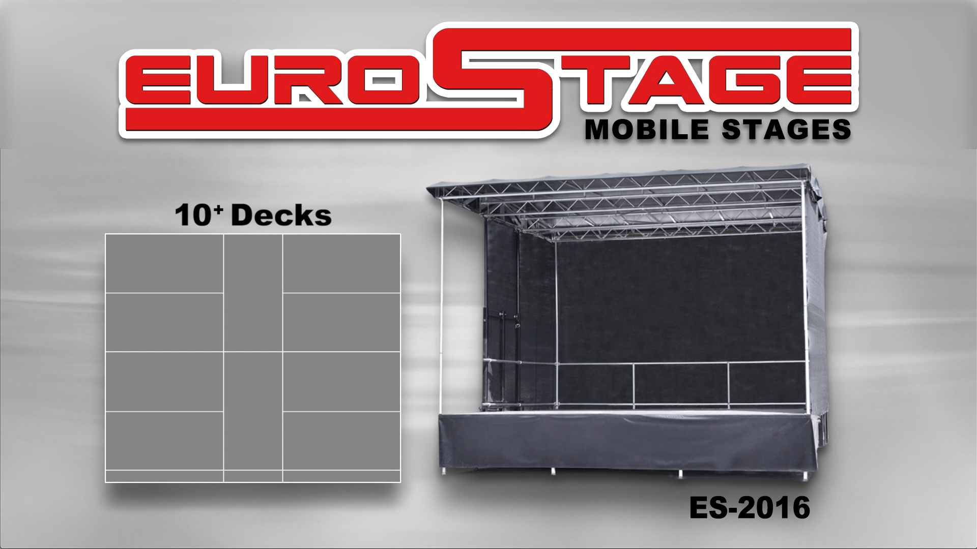 EuroStage ES-2016 Mobile Stage